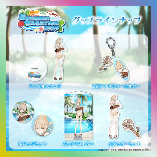 【月宿クド】からくりSUMMER VACATION2026グッズ